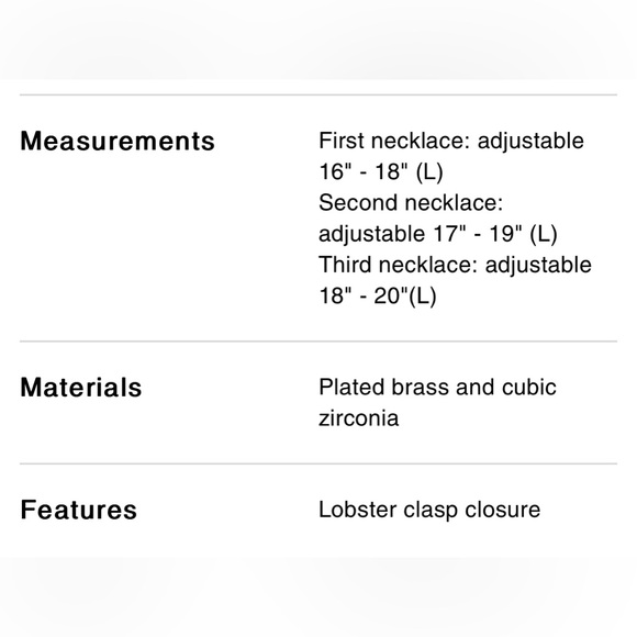 Coach Delicate Layered Chain Necklace,nwt ! - Picture 3 of 3